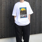COTTON T-SHIRT_CITY LIGHTS #WHITE/COLOR [CCC-261T003]