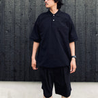 TECH POLO SHIRT S/S #BLACK [BE-37026]