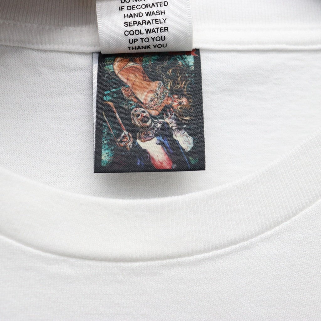 TERRIFIER | 水洗重磅圓領T卹（2種）#白色 [TERRIFIER-WM-WT02]