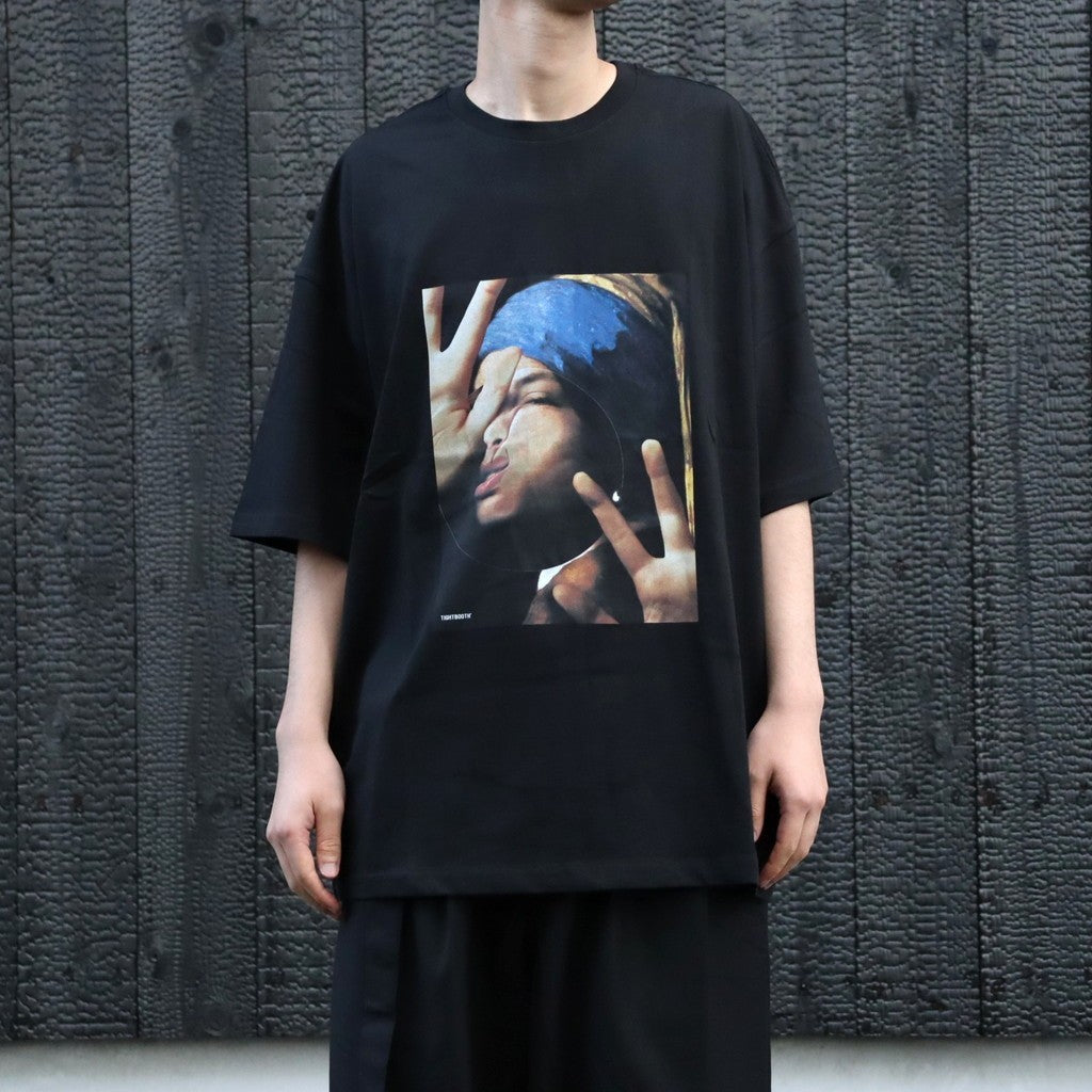 DISTORTION S/S T-SHIRT #Black [FW26-T04]