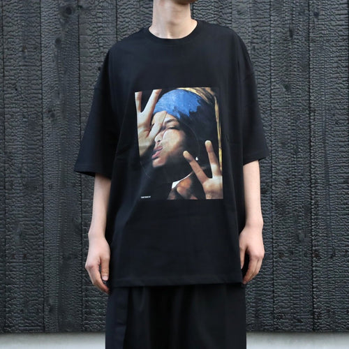 DISTORTION S/S T-SHIRT #Black [FW26-T04]
