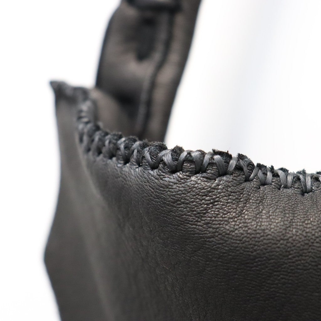Early Morning | DEERSKIN MESSENGER BAG #BLACK [EM2325401]