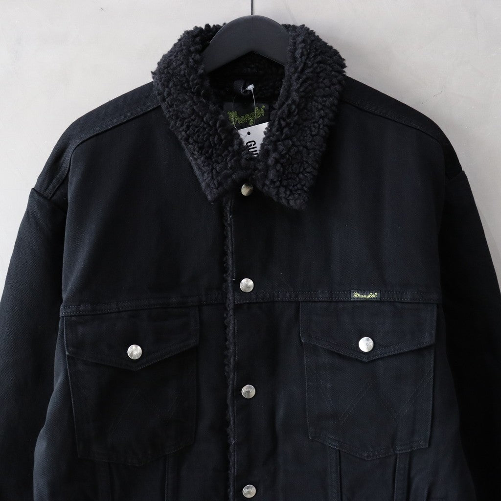 Wrangler | TRUCKER JACKET (TYPE-1) #BLACK [24FW-WMO-WG01]