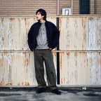 OVERDYE CURVE PANTS #D-GREEN [AY-1019]