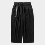 BAGGY SLACKS #Black [FW26-B11]