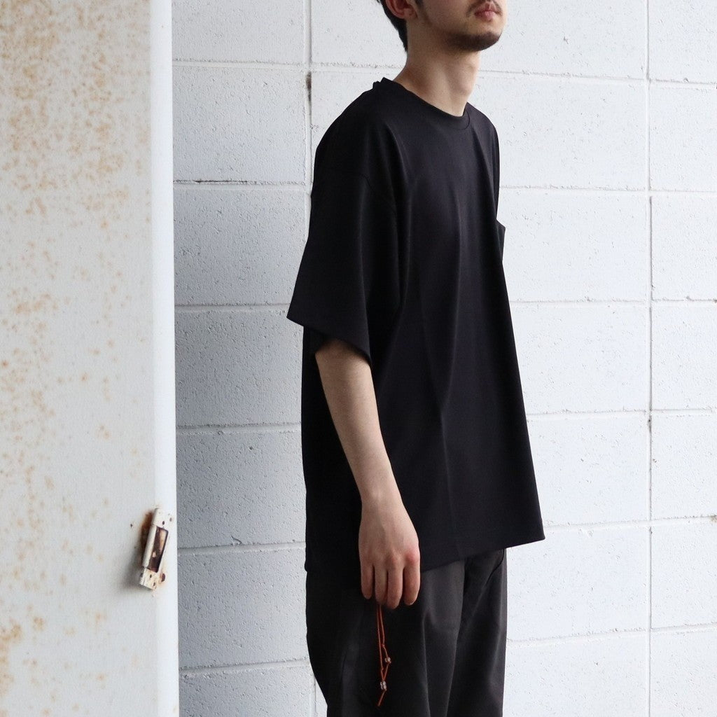 SND1 - Basic Pocket Tee (Ver. Sharp) #Black [GOOPI-26SS-APR-01]