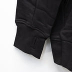 DIAGONAL RAISED FLEECE GOGGLE SWEATSHIRT #BLACK 999 [RCCMSS715A-005086W]