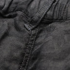 Easy Work Short With Garment Dyed (ITALIAN AIRFORCE TABLE CLOTH) #BLACK [M-P3-PT11]