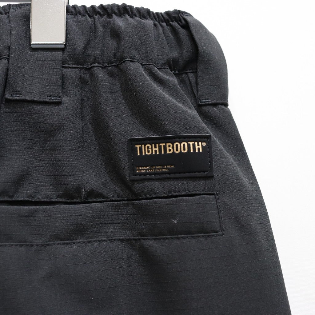 RIPSTOP CARGO BALLOON PANTS #Black [SS25-B01]