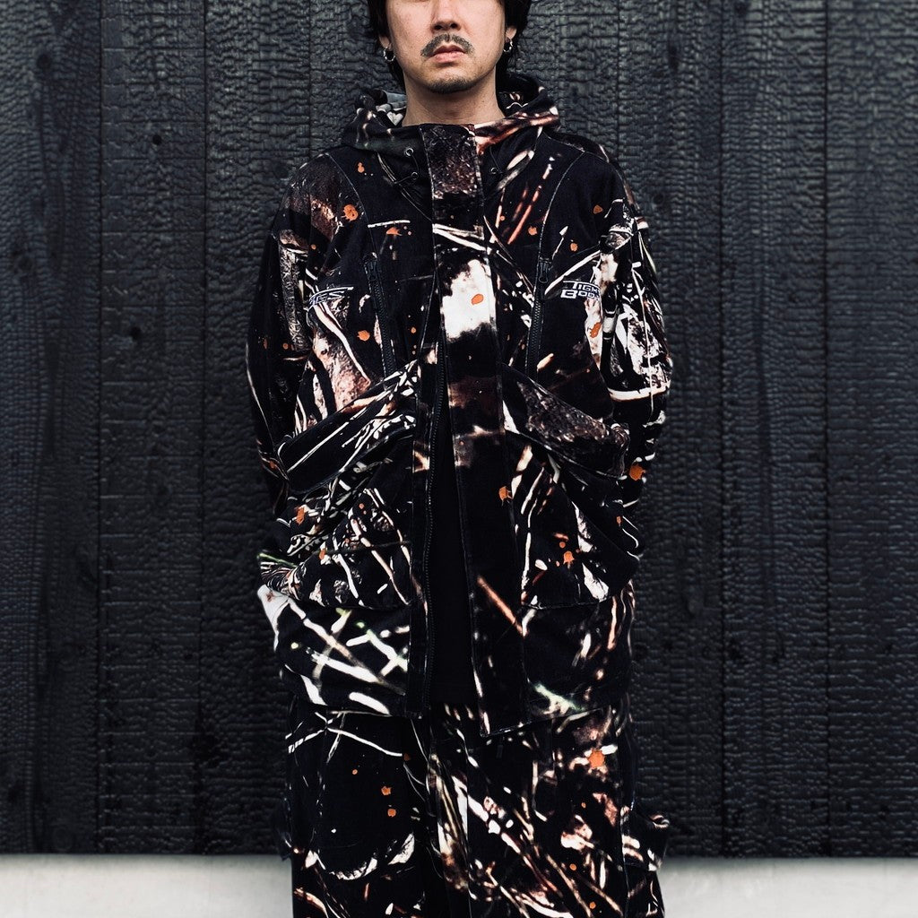 TACTICAL VELOUR CAMO JKT (TIGHTBOOTH x BES) #Camo [SS26-RC08]