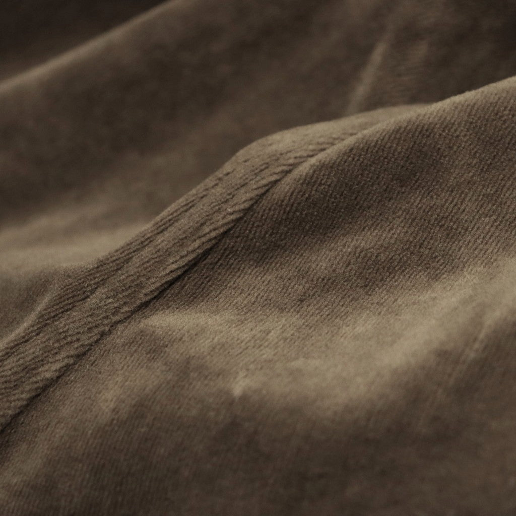VELOUR BALLOON PANTS #Olive [SS26-B06]