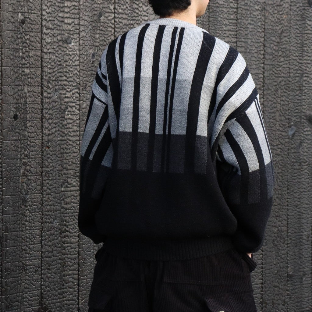 紅桜 | JQ KNIT SWEATER #Black [20TH-KN01 / FW25-RC06]
