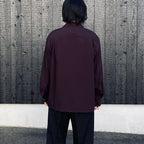 50'S SHIRT L/S ( TYPE-1 ) #BURGUNDY [26FW-WMS-OC03]