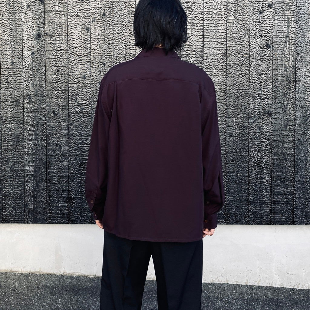 50'S SHIRT L/S ( TYPE-1 ) #BURGUNDY [26FW-WMS-OC03]