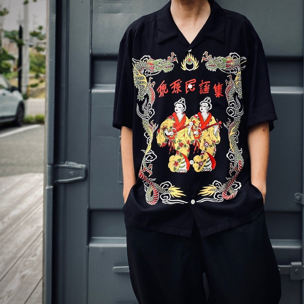 琉球民謡集 #BLACK [SS25_SSA14-1]