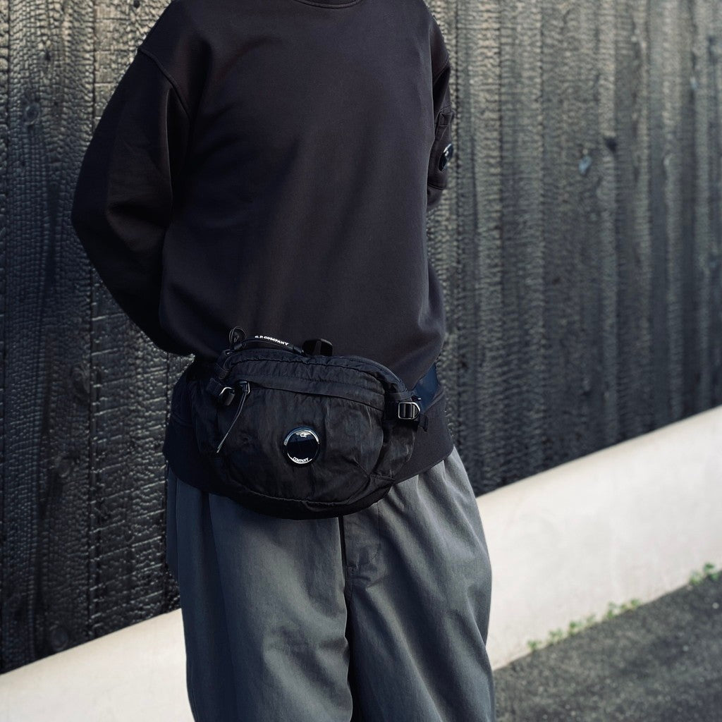新品　ENNOY Waist Bag Cordura Nylon Black 新品 ENNOY Waist Bag Cordura Nylon Black