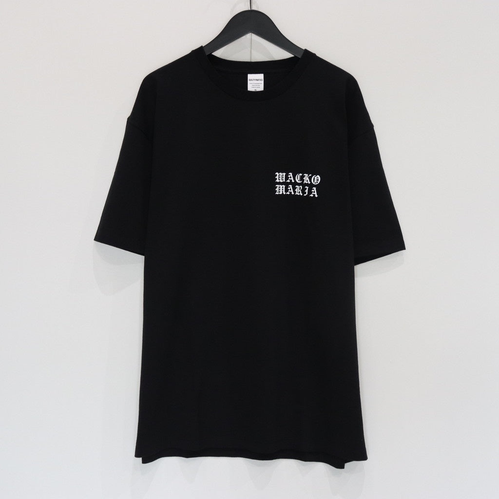 WASHED HEAVY WEIGHT CREW NECK T-SHIRT ( TYPE-11 ) #BLACK [25SS-WMT-WT11]