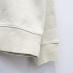 DIAGONAL RAISED FLEECE CREWNECK LENS SWEATSHIRT #SILVER BIRCH 120 [21CMSS713A-005086W-26FWP]