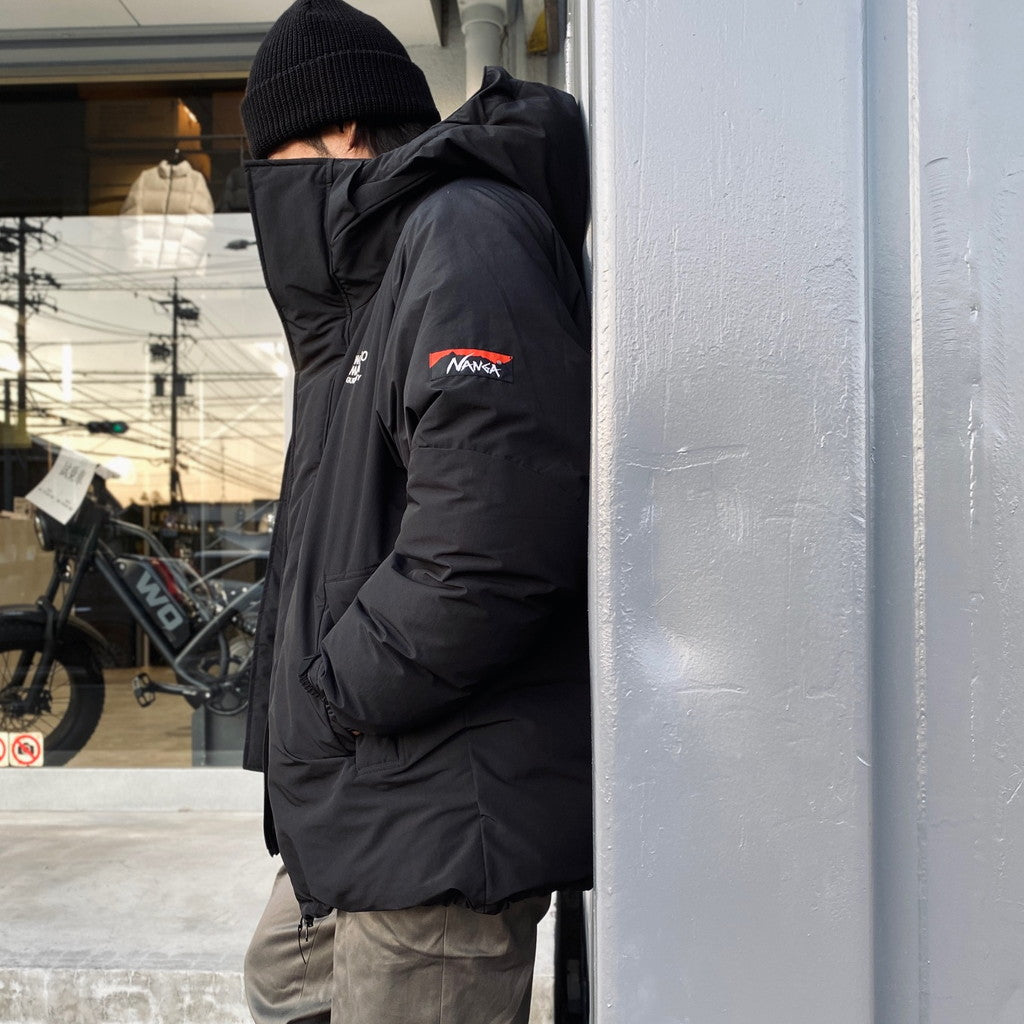 NANGA | MOUNTAIN BELAY COAT -TYPE 1- #BLACK [23FW-WMO-NA01]