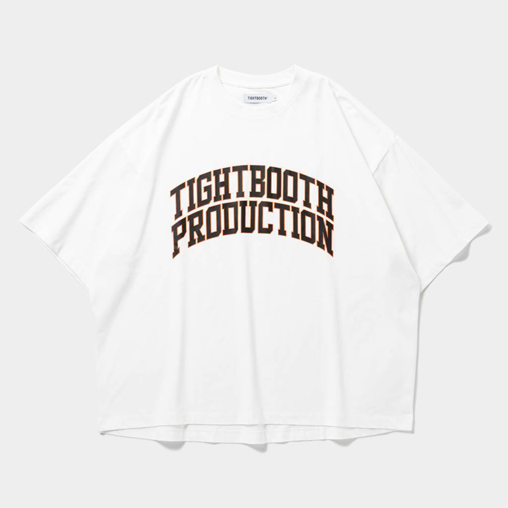 COLLEGE S/S T-SHIRT #White [SU25-T06]