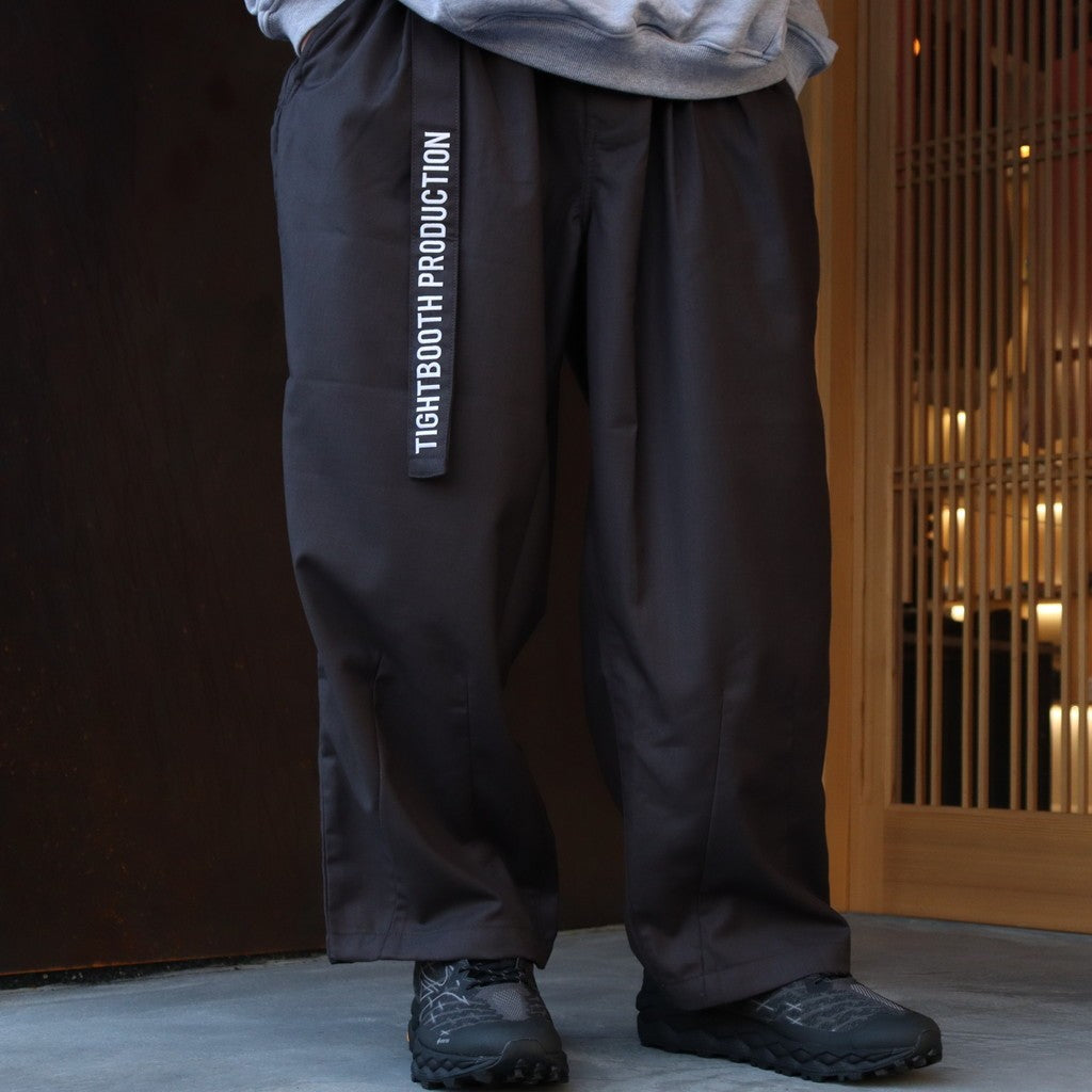 BAGGY SLACKS #Charcoal [FW25-B10]