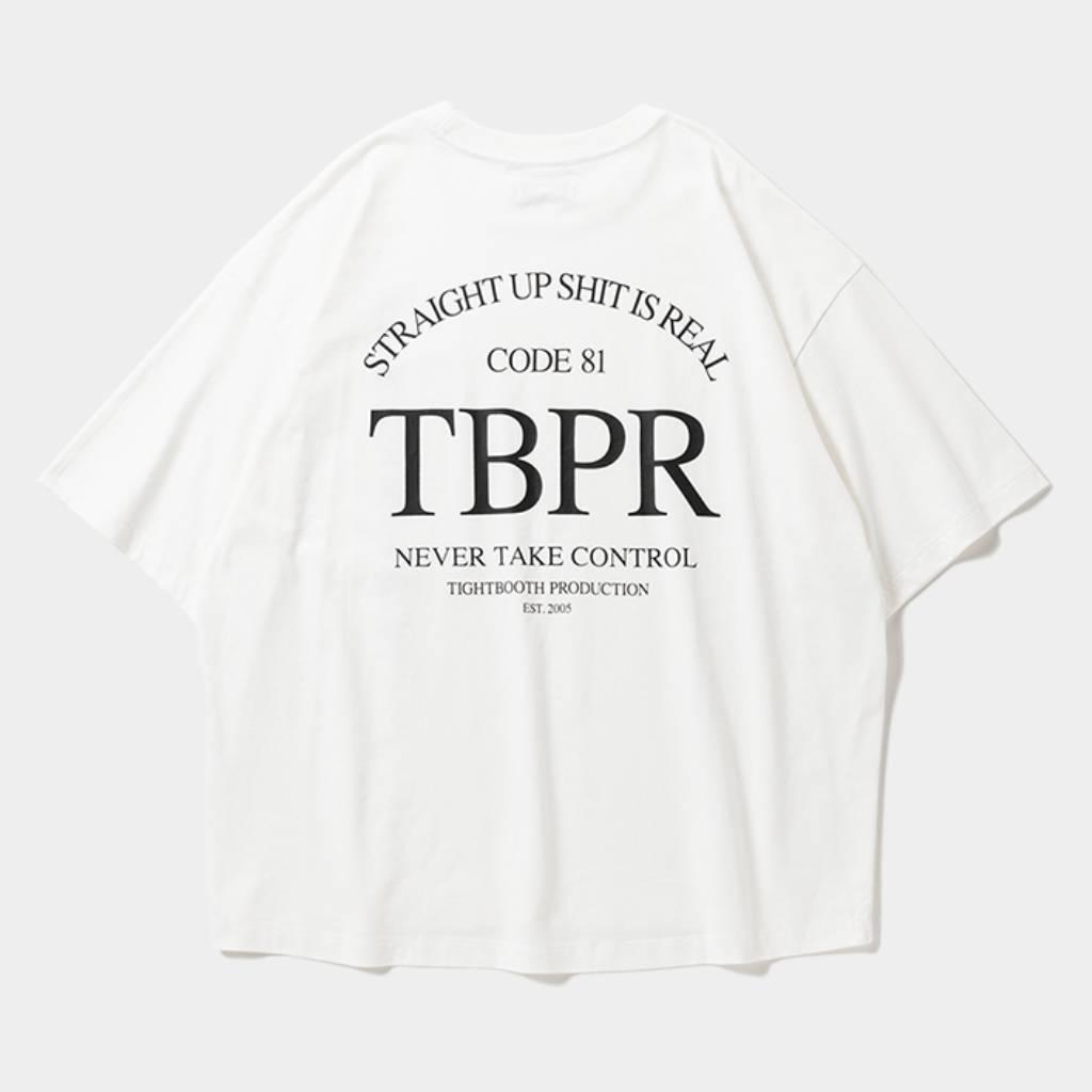 STRAIGHT UP S/S T-SHIRT #White [SS26-T04]