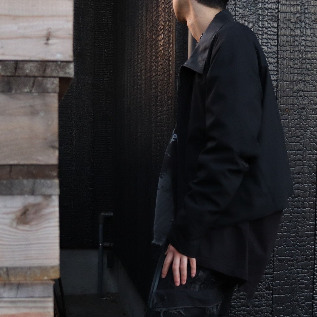 Work Short Jacket (NOIR) #BLACK [M-P2-DW5] - cocorozashi 三重県