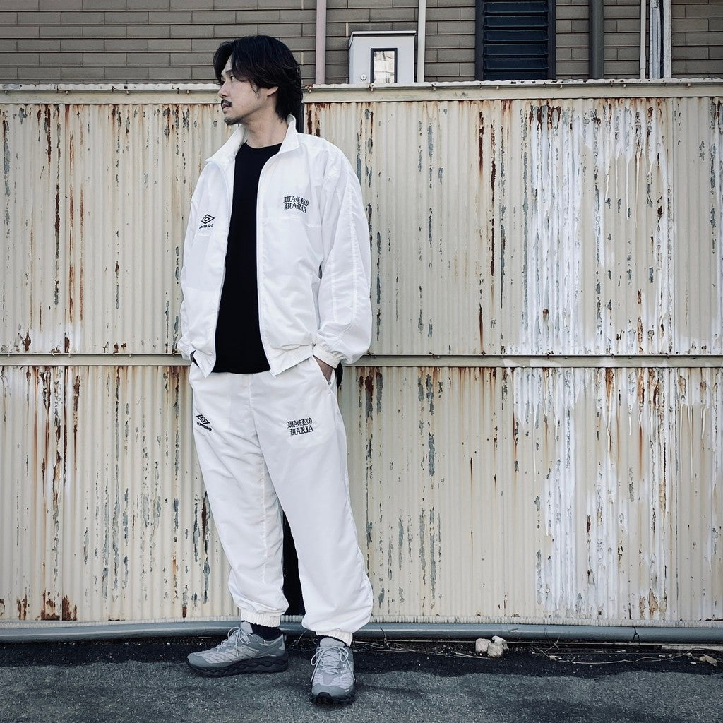 UMBRO | TRACK PANTS ( TYPE-1 ) #WHITE [26SS-WMO-UB02]