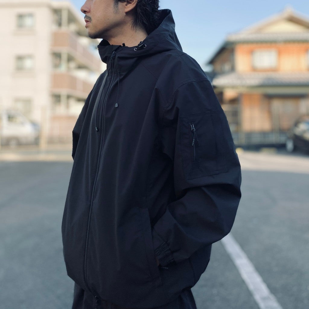 3LAYER WIND BREAKER JACKET #BLACK [HOD25AW3LWB]