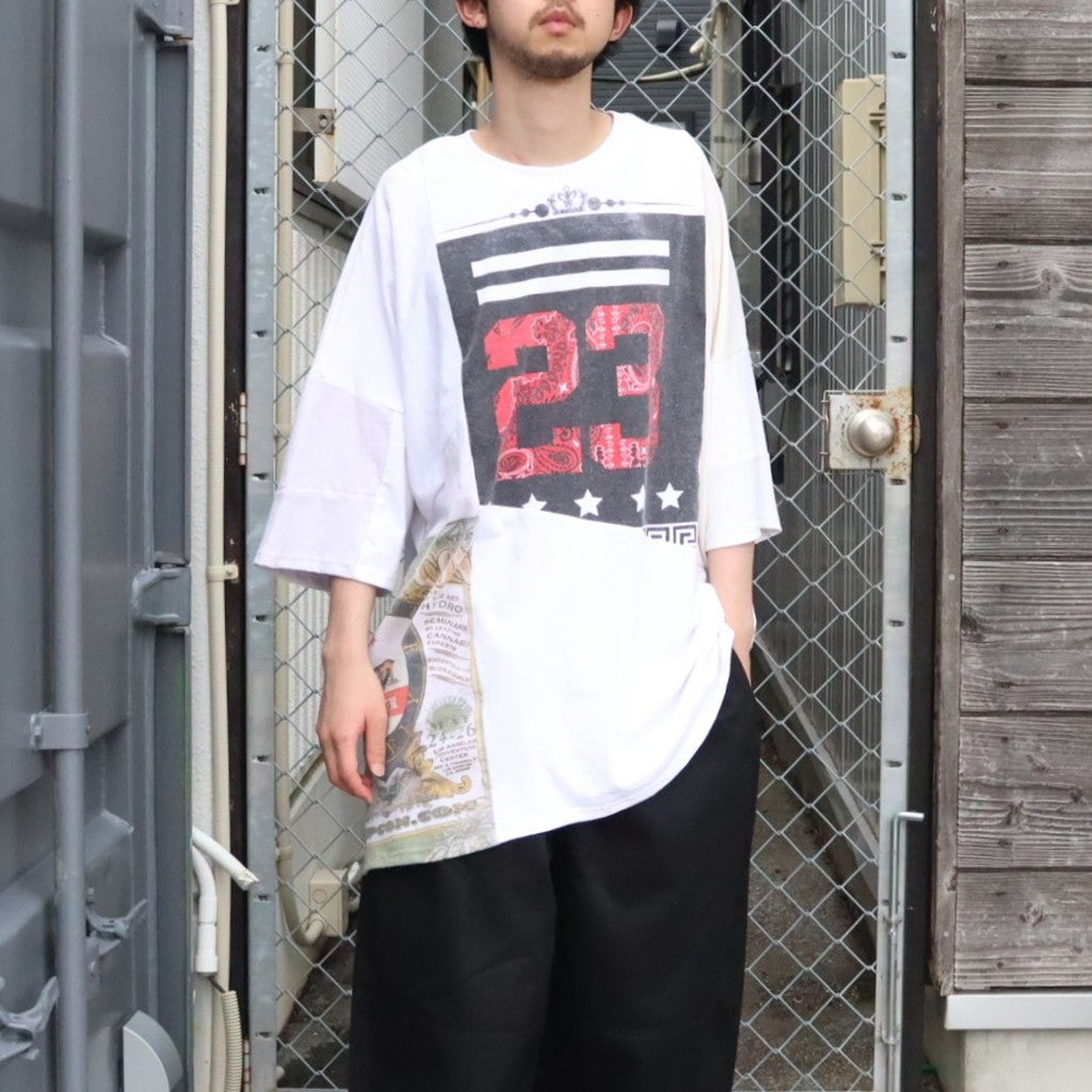 PUZZLE TEE C #WHITE [C2647909C]