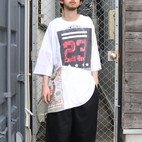 PUZZLE TEE C #WHITE [C2647909C]