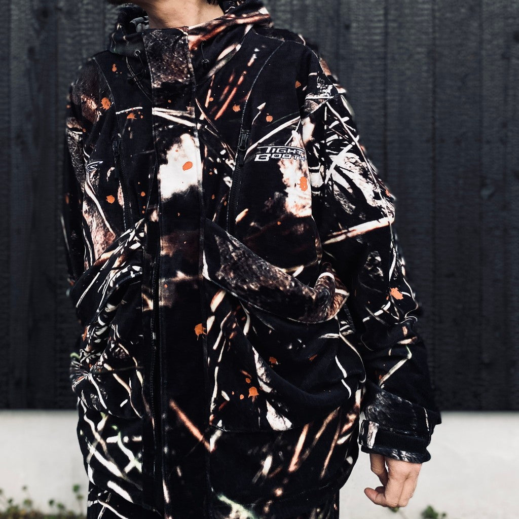 TACTICAL VELOUR CAMO JKT (TIGHTBOOTH x BES) #Camo [SS26-RC08
