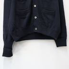 TECH KNIT CARDIGAN Brewed Protein #NAVY [BE-72026W]