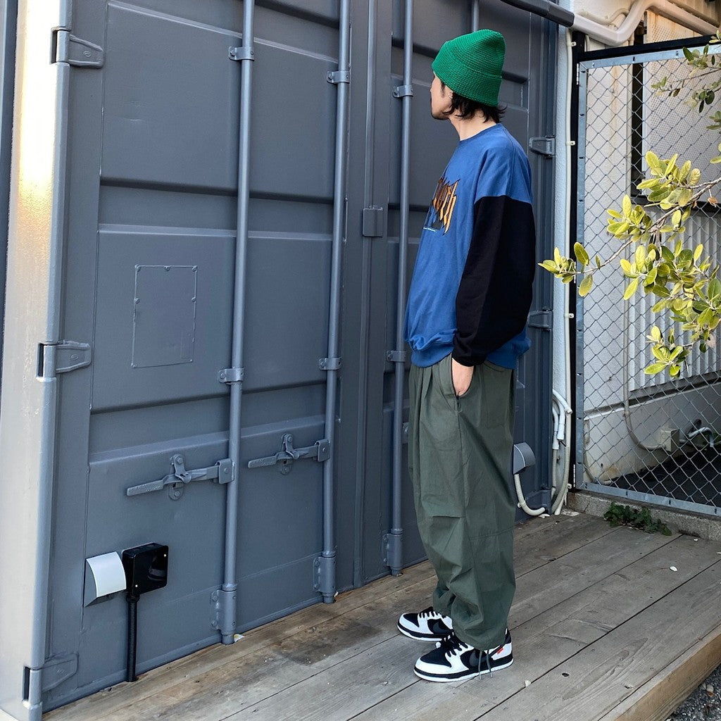 SNOW BALLOON PANTS #OLIVE [SS24-B06]