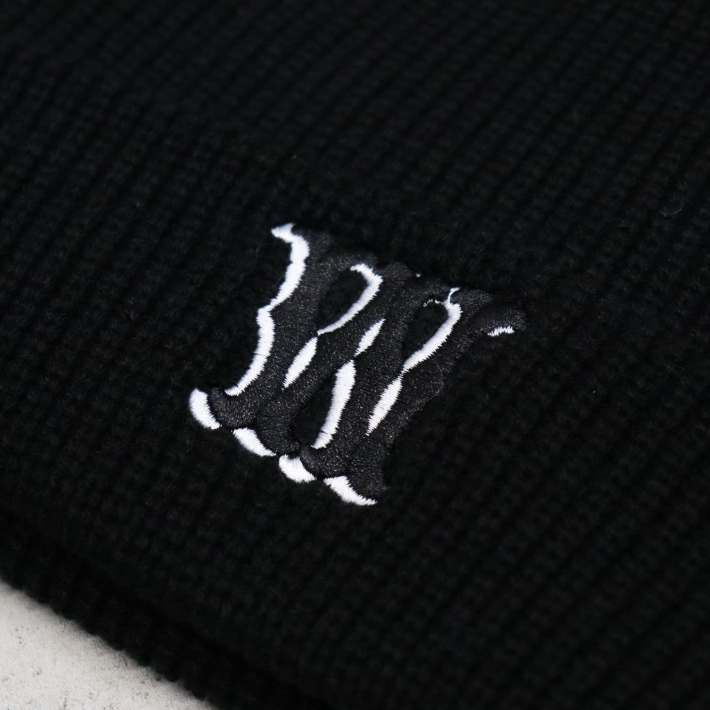 KNIT WATCH CAP ( TYPE-1 ) #BLACK [26FW-WMA-CP04]
