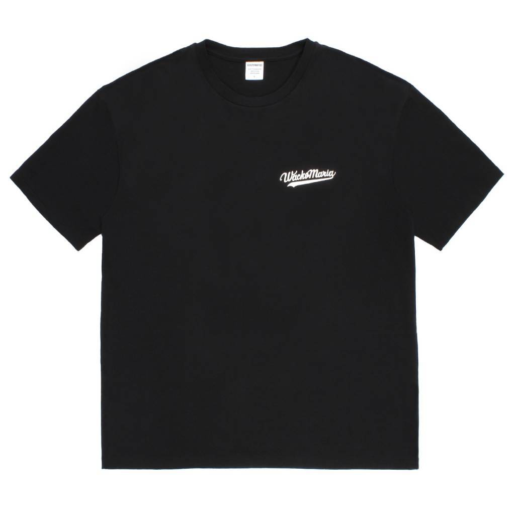 WASHED HEAVY WEIGHT CREW NECK T-SHIRT ( TYPE-6 ) #BLACK [26SS-WMT-WT07]