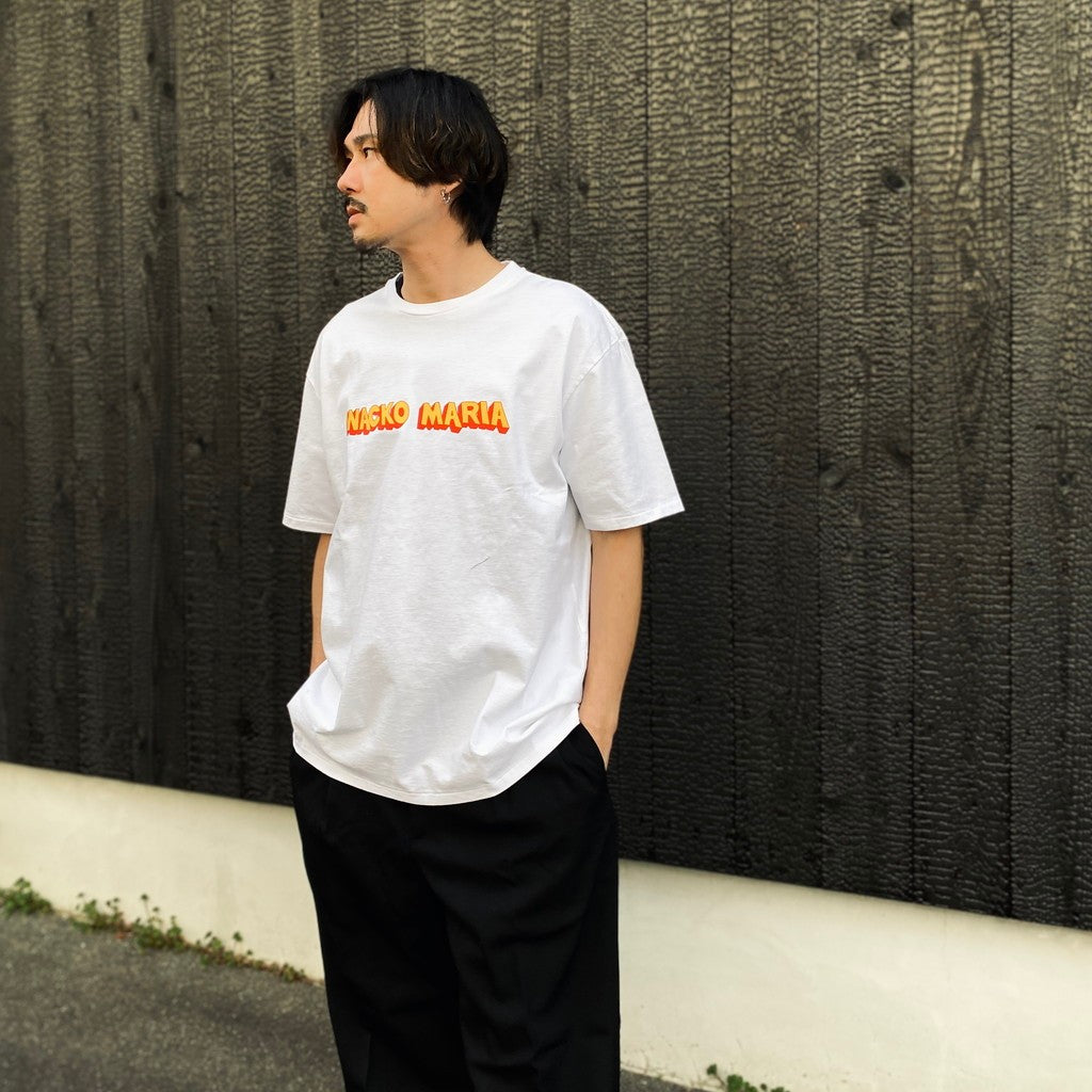 WASHED HEAVY WEIGHT CREW NECK T-SHIRT ( TYPE-4 ) #WHITE [26SS-WMT-WT05]