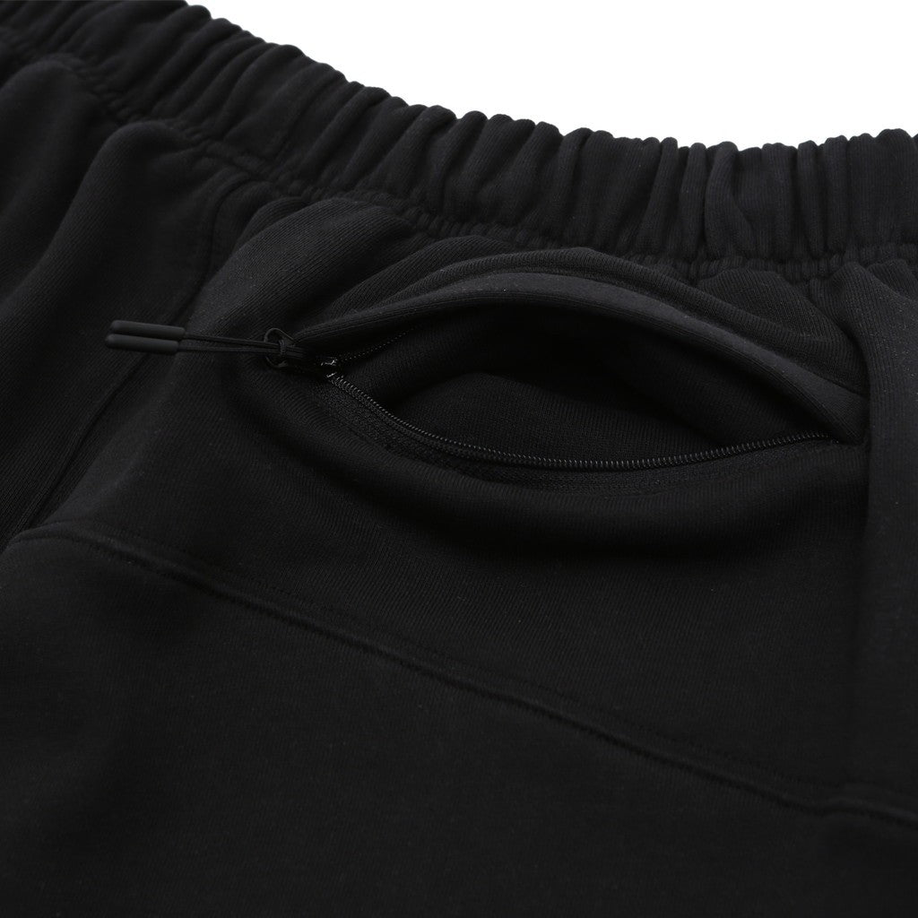 COMFORTABLE EASY SWEAT SHORTS #BLACK [HOD26-01-PT011]