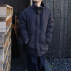 WARM PUFF ZIP COAT #CHARCOAL [CES28JK04]