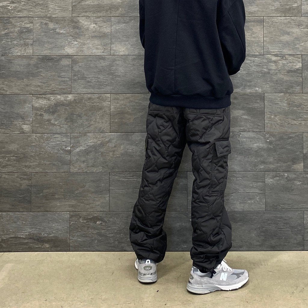 MILITARY CARGO DOWN PANTS #BLACK [TAION-132ML-1]