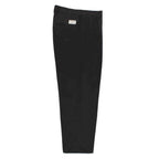 DOUBLE PLEATED CHINO TROUSERS #BLACK [26SS-WMP-PT12]