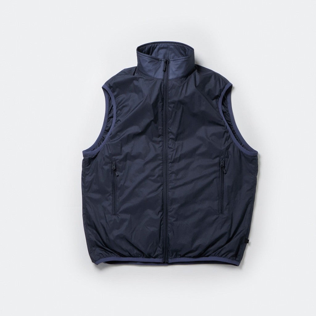 TECH REVERSIBLE WIND SHIELD VEST #NAVY [BJ-23024]