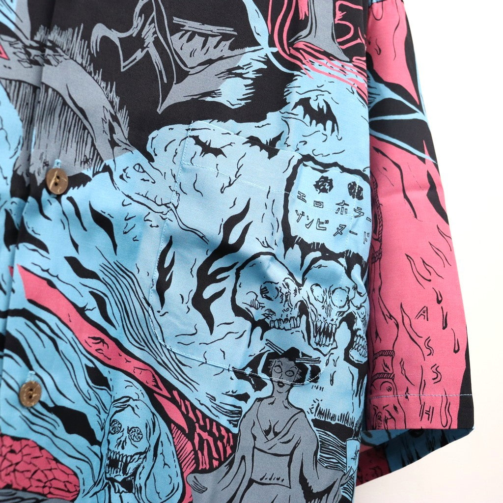HAWAIIAN SHIRT S/S ( TYPE-1 ) #BLUE [26SS-WMS-HI01]