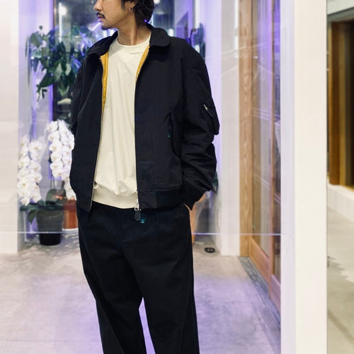 Reversible Flight Jacket #Black [SD25F-JK05]