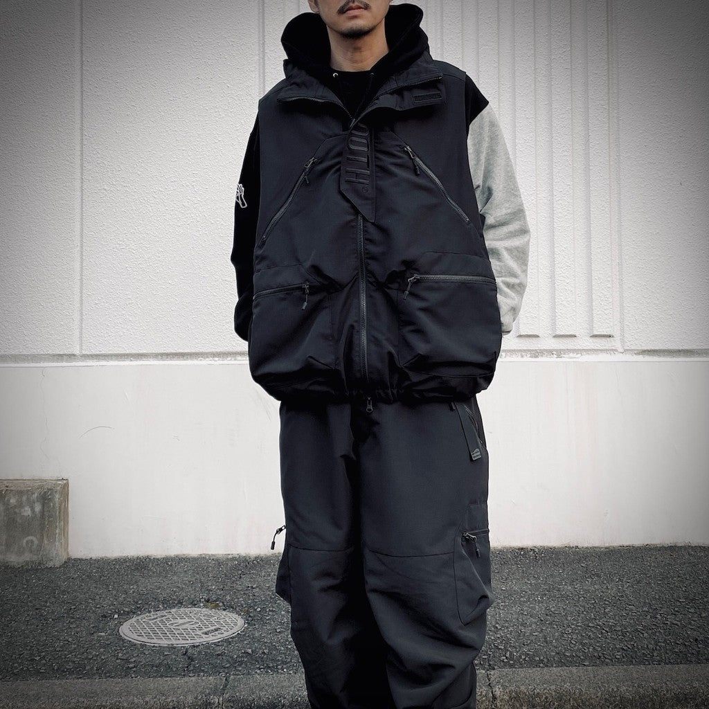 RIPSTOP TACTICAL VEST #Black [SS25-JK02] – cocorozashi