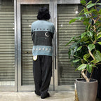 HIGHWAY 圓領毛衣 #藍色 [SC2420-KN05]