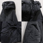 加熱連帽衫 BL #黑色 [MOA-LAN-06]