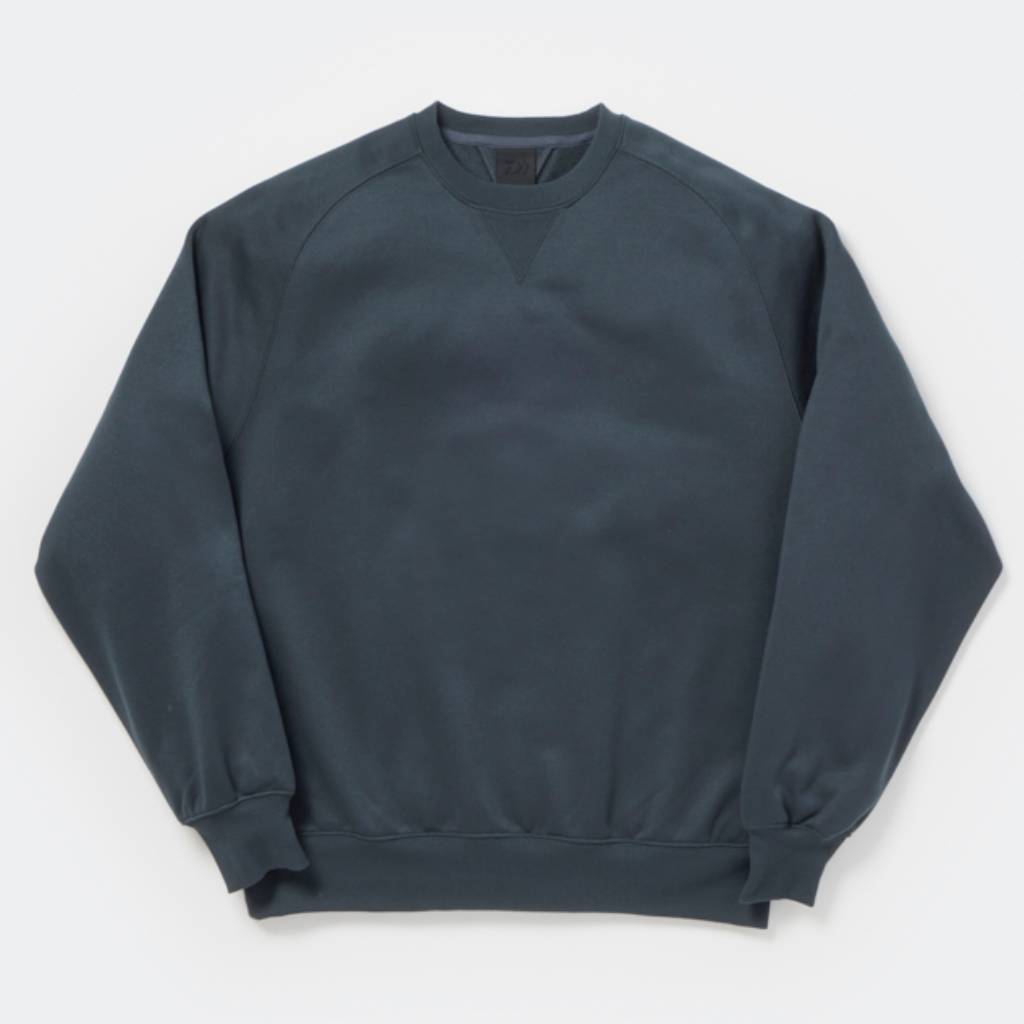 TECH SWEAT CREW FREEDOM SLEEVE #INK BLACK [BE-51026W]