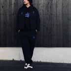 MLB | LA | HEAVY WEIGHT PULLOVER HOODED SWEAT SHIRT ( TYPE-2 ) #BLACK [MLB-WM-SS02]