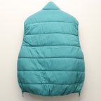 TECH REVERSIBLE CLIMBERS PUFF VEST #EMERALD GREEN×BK [BW-23025W]